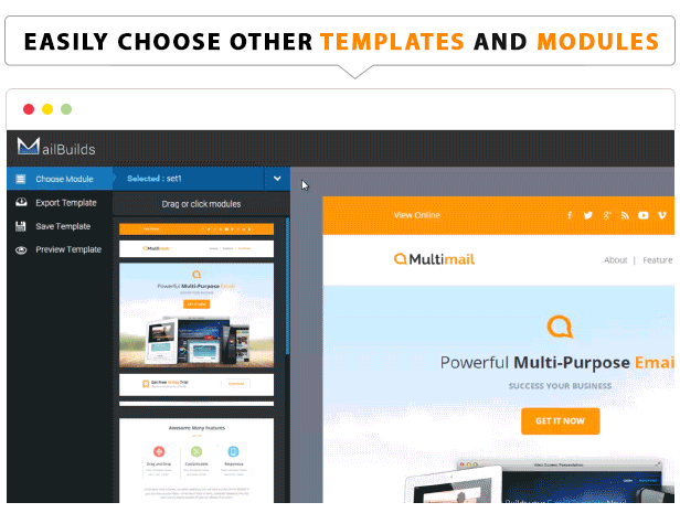 MailBuilds Email Template Builder